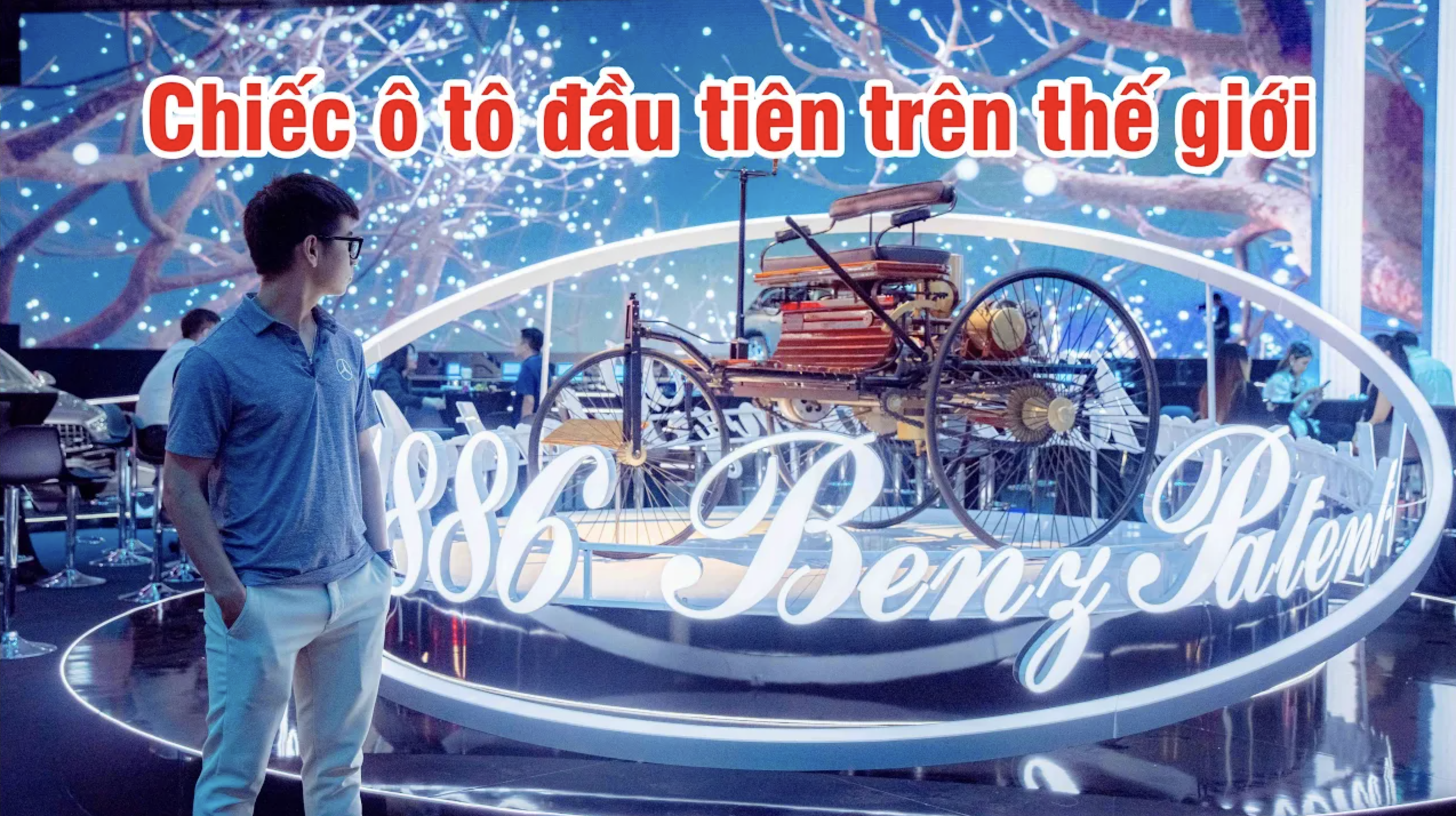 Ngắm chiếc ô tô đầu tiên trên thế giới tại triển lãm Mercedes-Benz: The Avantgarde