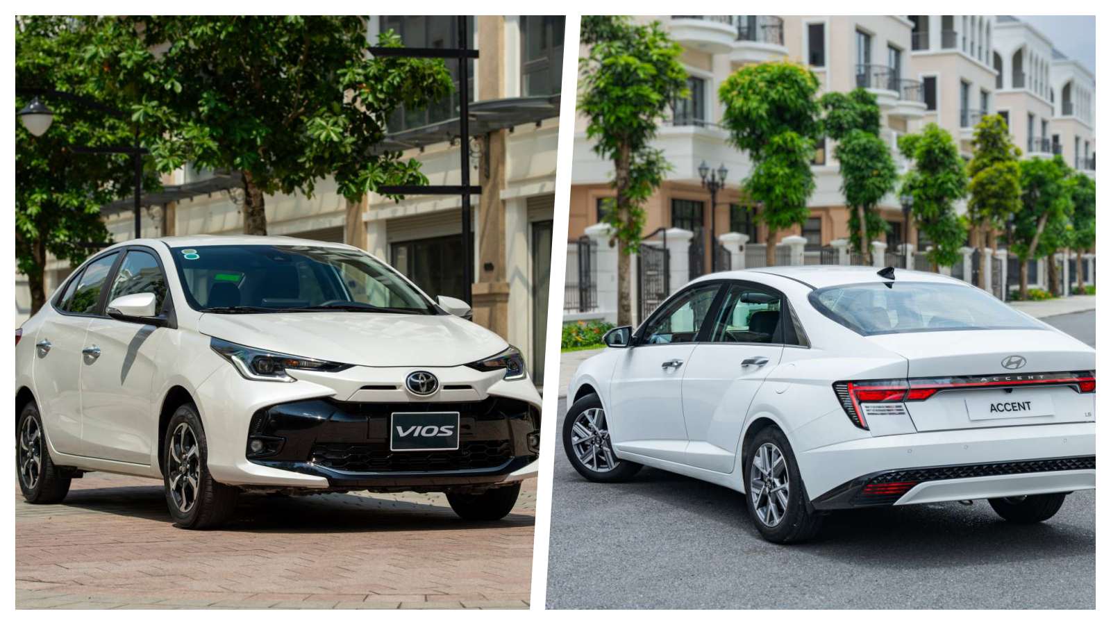 Chọn xe cho gia đình: Hyundai Accent hay Toyota Vios đáng mua?