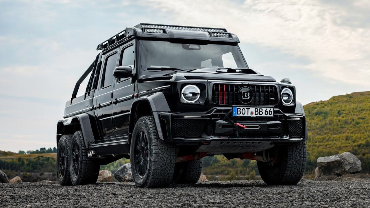 Brabus XLP 800 6×6 Adventure 2026: "Quái vật" 800 mã lực