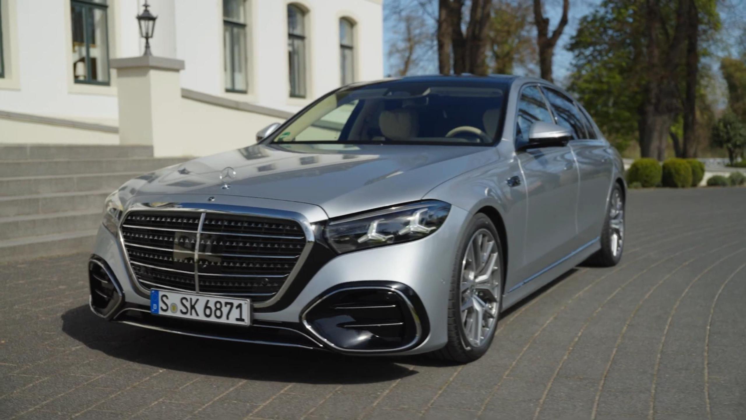 Ngắm Mercedes S450 2026 facelift: Sang từ ngoại thất đến khoang lái