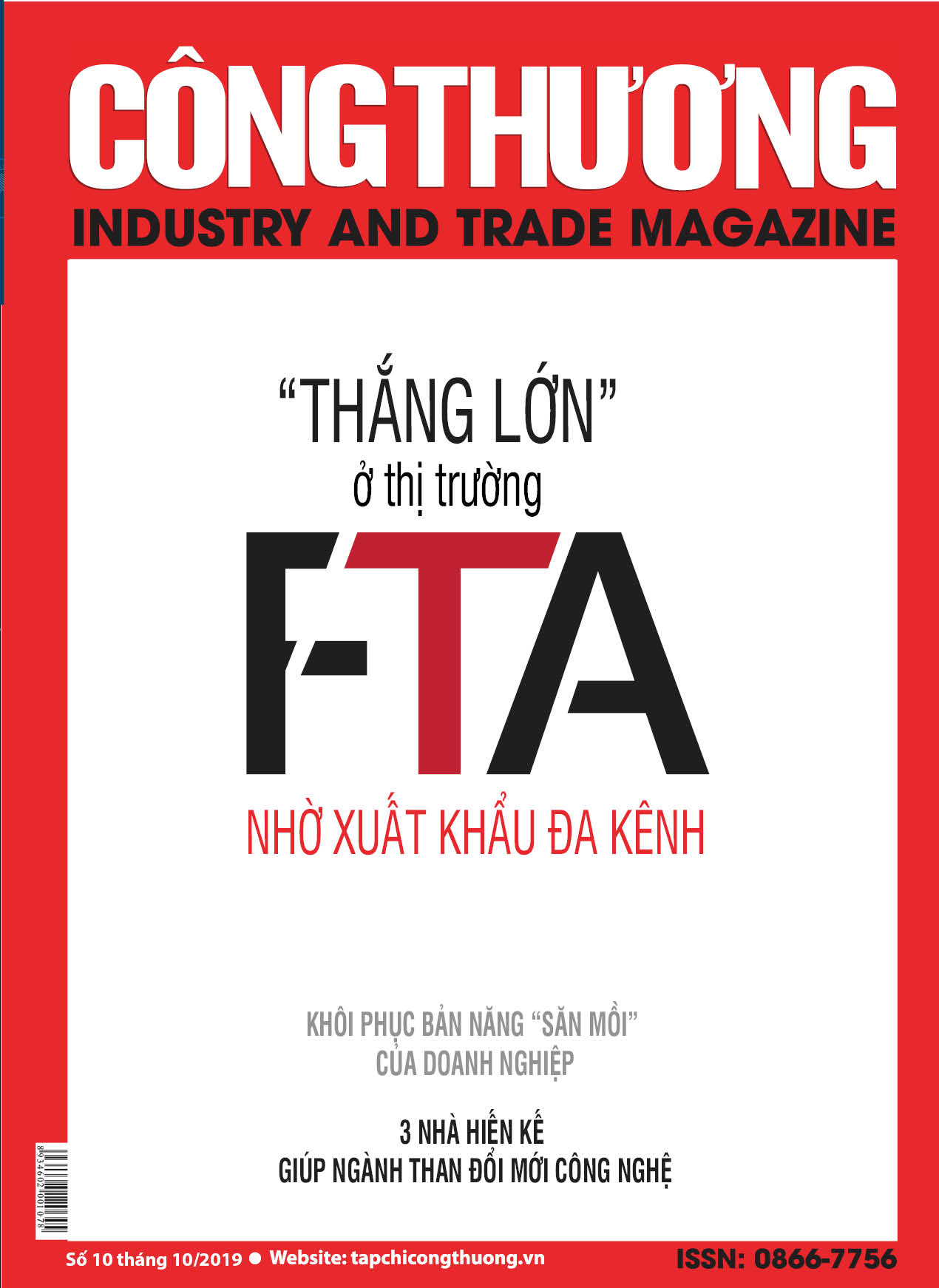 Tạp chí Công Thương số 10 năm 2019