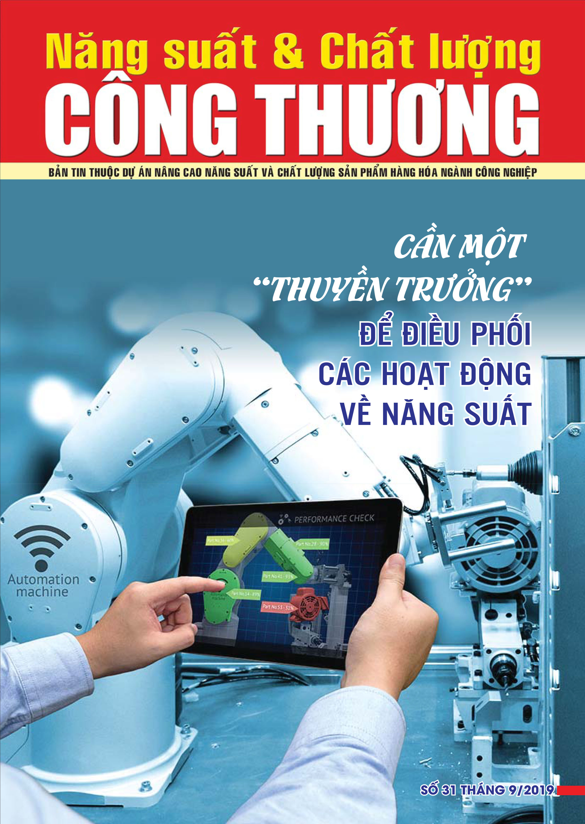 Năng suất chất lượng số 31 tháng 9 năm 2019