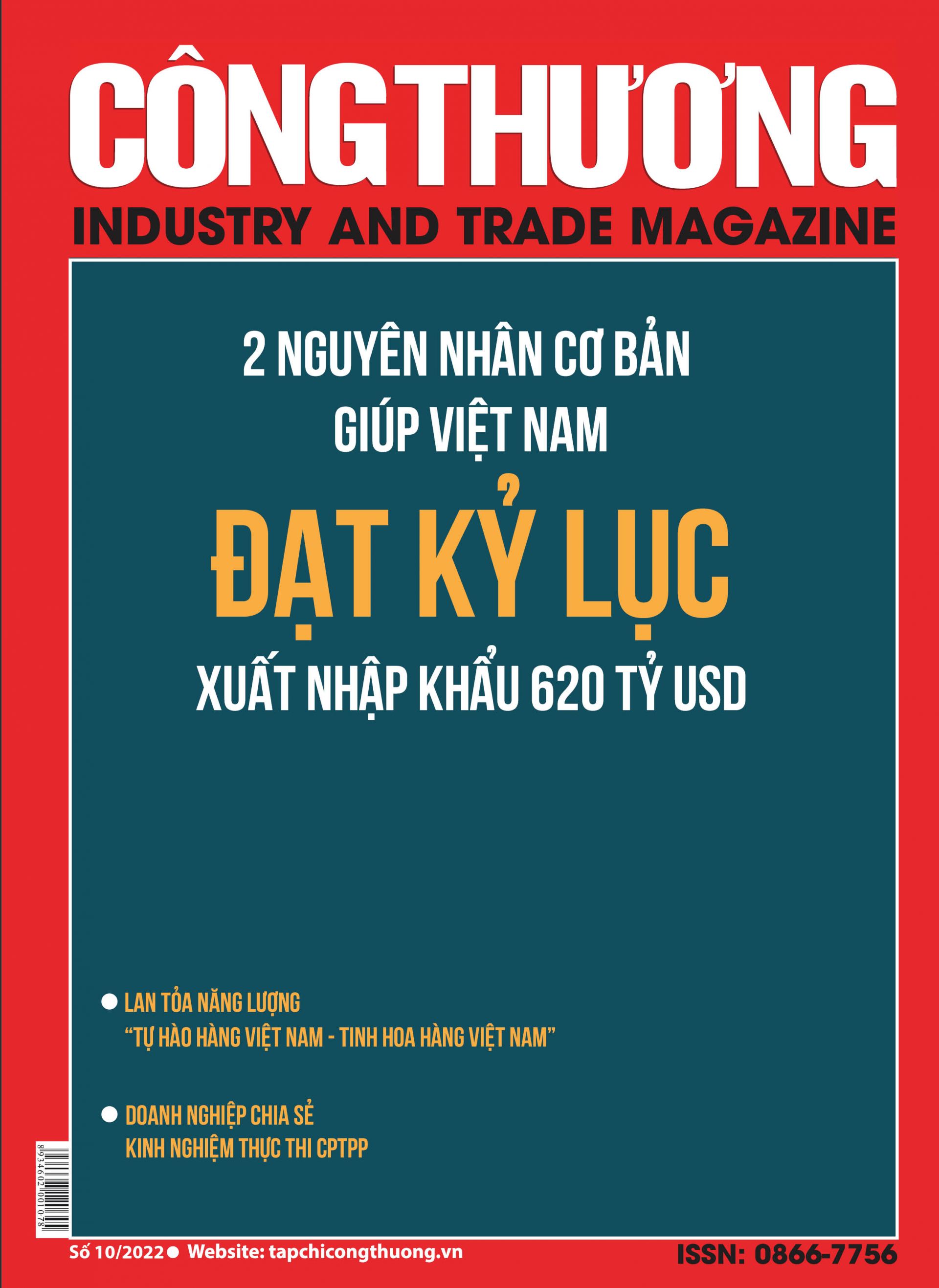 Tạp chí Công Thương số 10 năm 2022