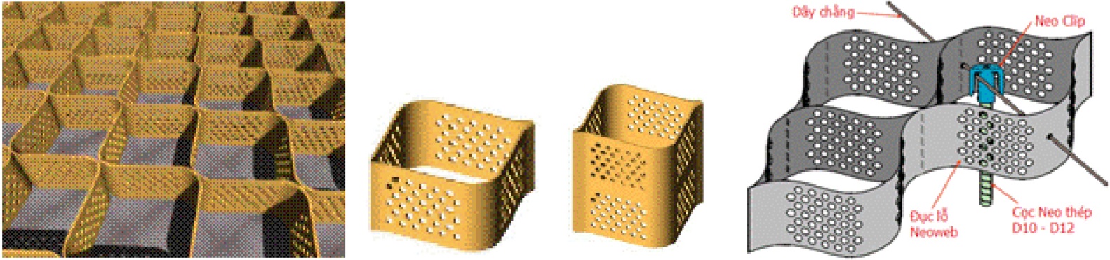 Nghiên cứu thử nghiệm công nghệ NeoWeb (Israel) trong làm đường ô tô chuyên dụng ngành mỏ tại các khu vực có nền đất yếu