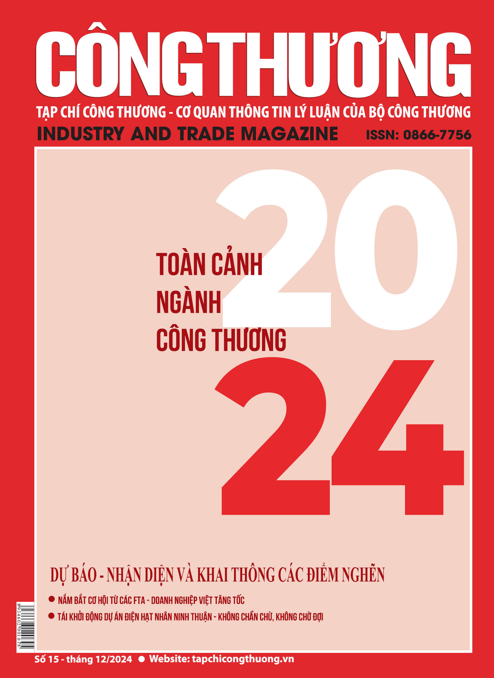Tạp chí Công Thương số 15 năm 2024