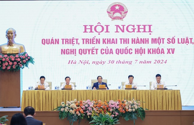Khẩn trương ban hành kế hoạch triển khai thi hành luật, nghị quyết của Quốc hội