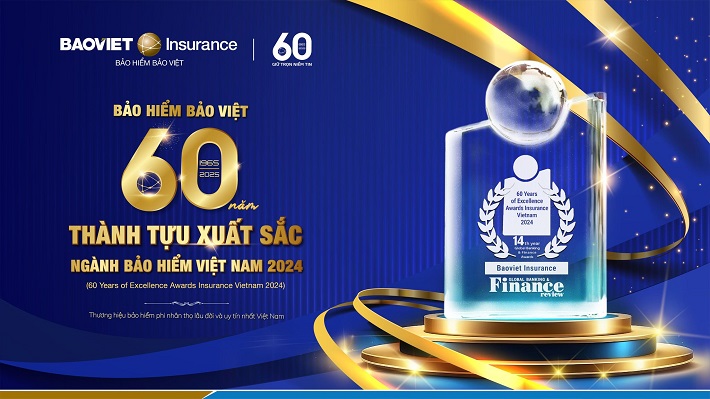 Bảo hiểm Bảo Việt “60 năm Thành tựu Xuất sắc - Ngành Bảo hiểm Việt Nam”