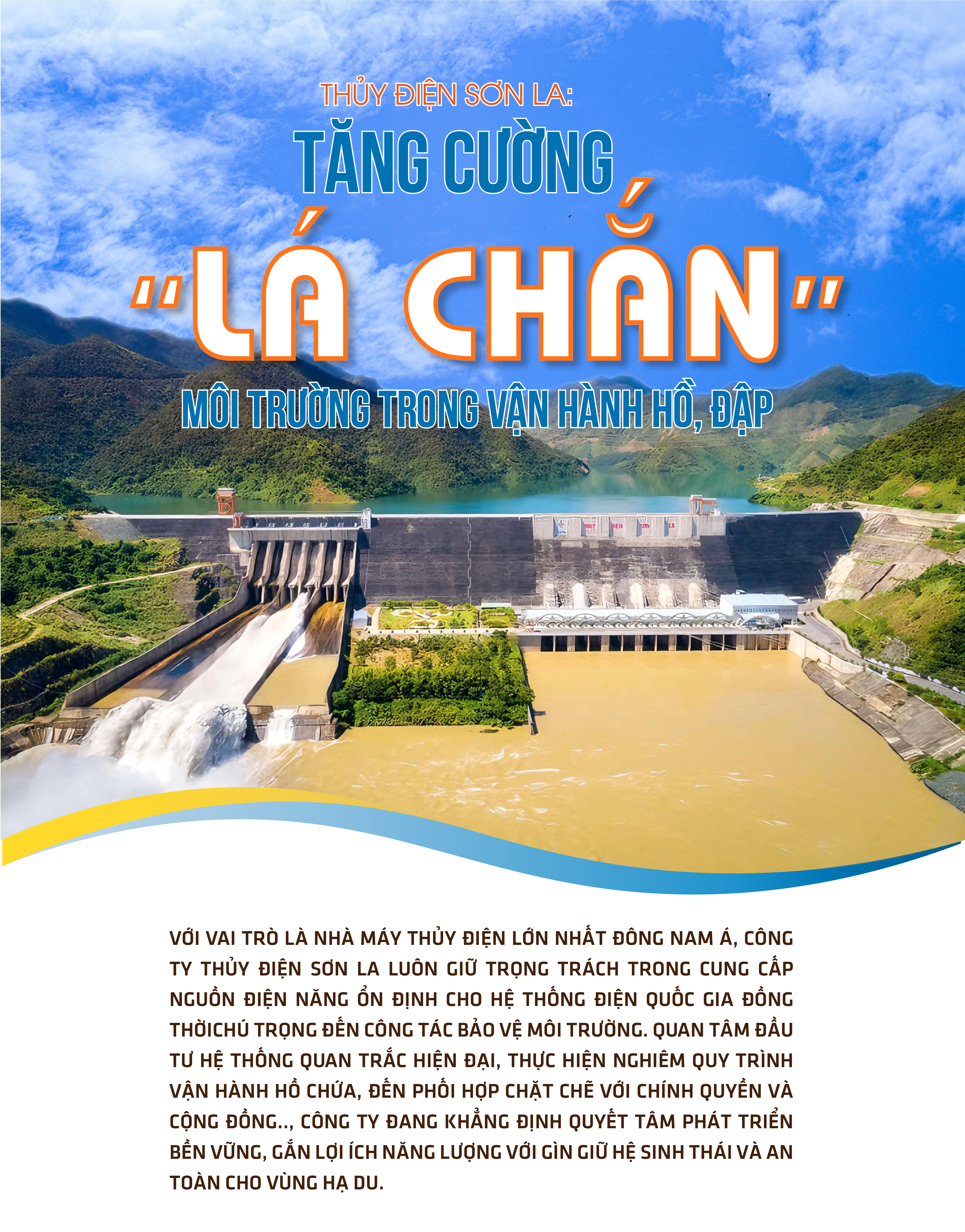 Thủy điện Sơn La: Tăng cường “lá chắn” môi trường trong vận hành hồ, đập (đăng ngày 13/10/2025)