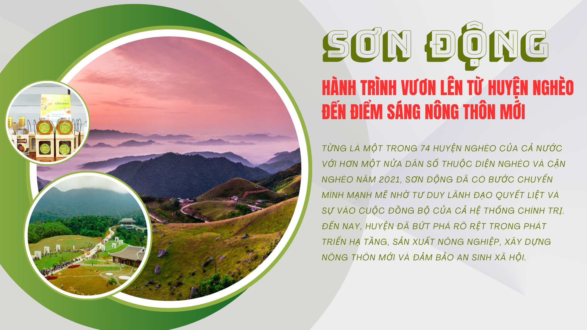[eMagazine] Sơn Động: Hành trình vươn lên từ huyện nghèo đến điểm sáng nông thôn mới