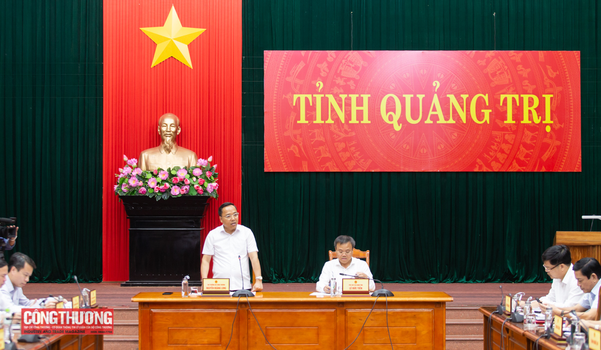 Thứ trưởng Nguyễn Hoàng Long làm việc với các tỉnh Thanh Hóa, Nghệ An, Hà Tĩnh, Quảng Trị