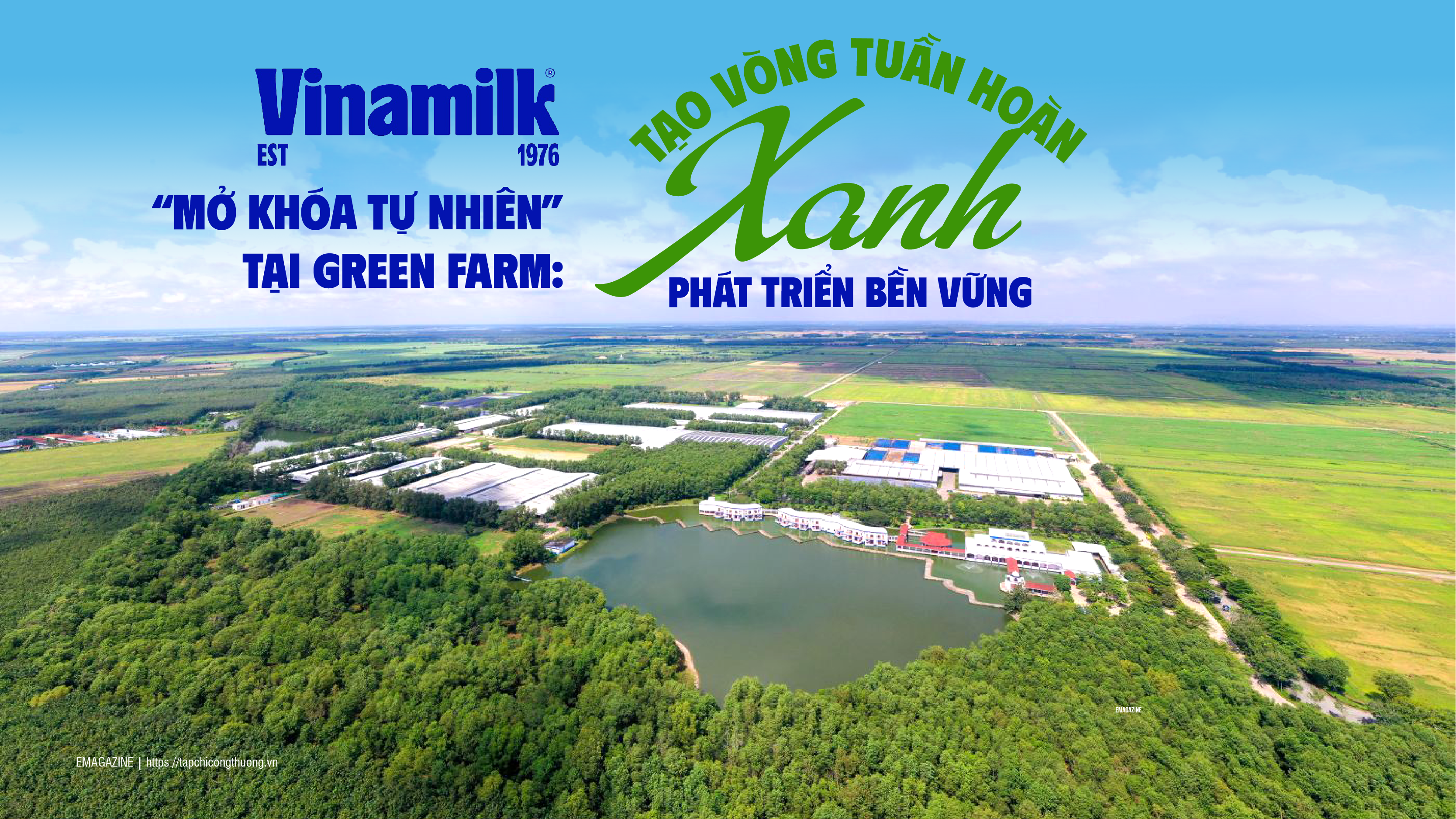 Vinamilk “Mở khóa tự nhiên” tại Green Farm: Tạo vòng tuần hoàn xanh phát triển bền vững