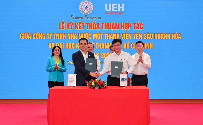 Yến sào Khánh Hòa ký kết hợp tác chiến lược với Đại học Kinh tế TP. Hồ Chí Minh - Tạp chí Công Thương