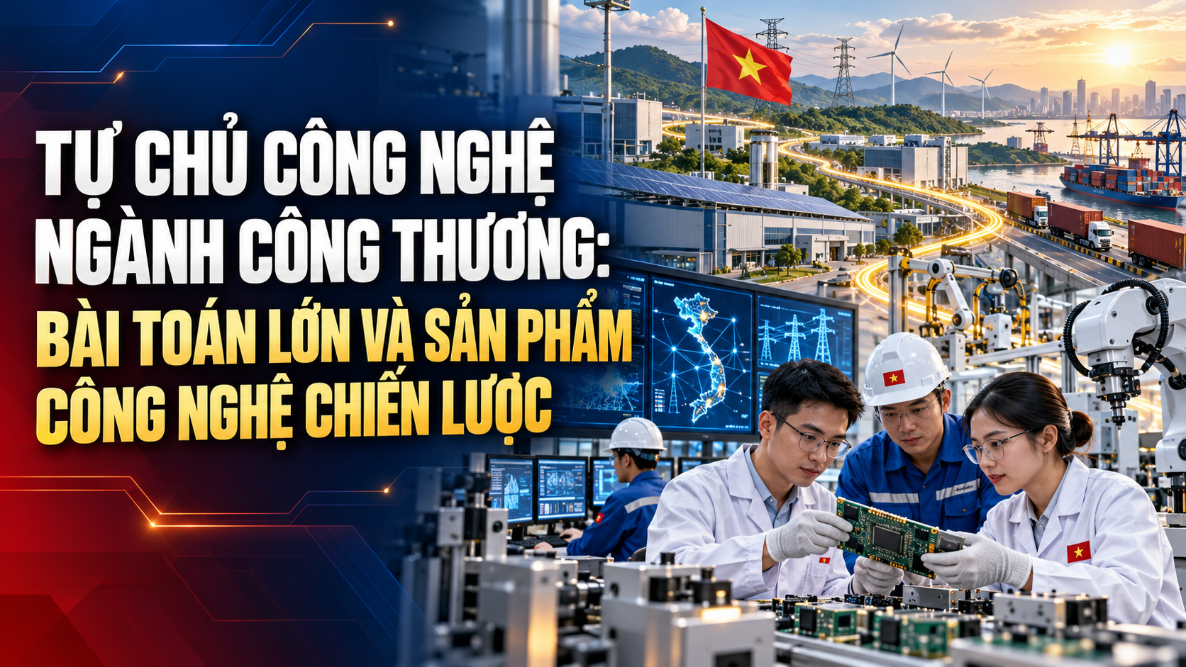Tự chủ công nghệ ngành Công Thương: Bài toán lớn và sản phẩm công nghệ chiến lược
