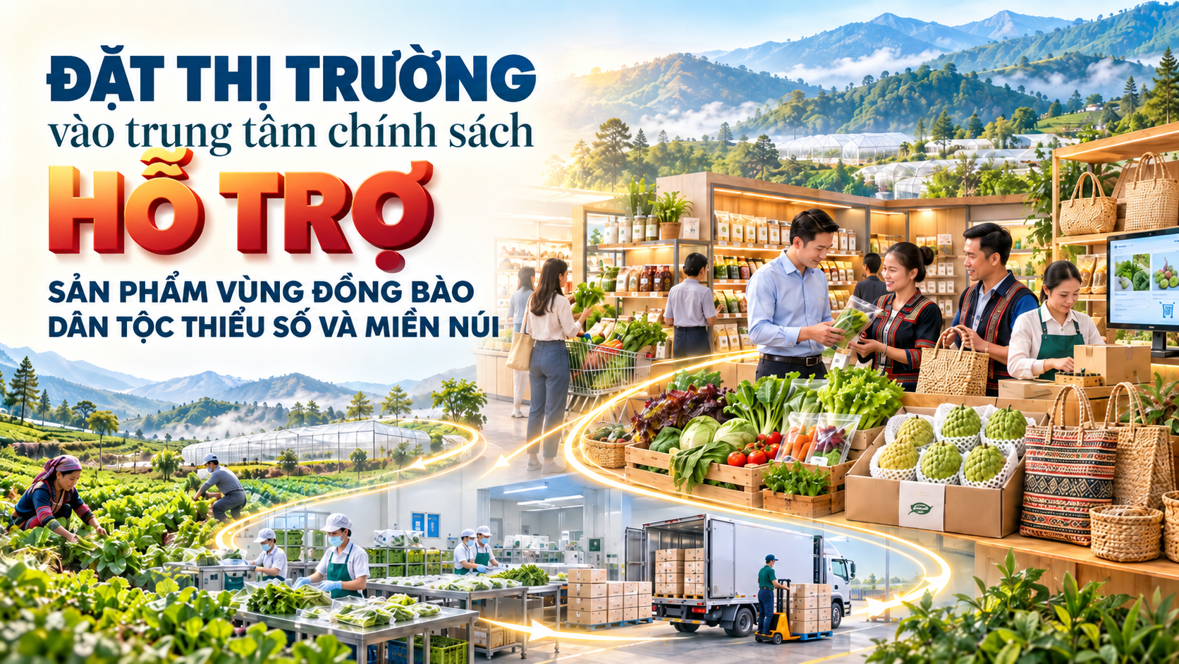 [eMagazine] Đặt thị trường vào trung tâm chính sách hỗ trợ sản phẩm vùng đồng bào dân tộc thiểu số và miền núi