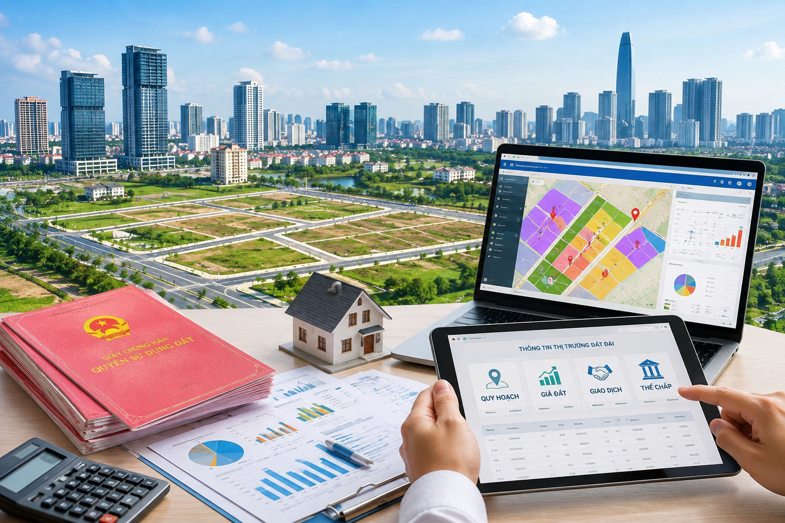 Hoàn thiện pháp luật về ứng dụng công nghệ trong quản trị thông tin đất đai gắn với bồi thường về đất