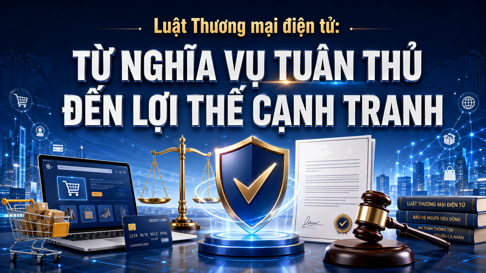 Luật Thương mại điện tử: Từ nghĩa vụ tuân thủ đến lợi thế cạnh tranh