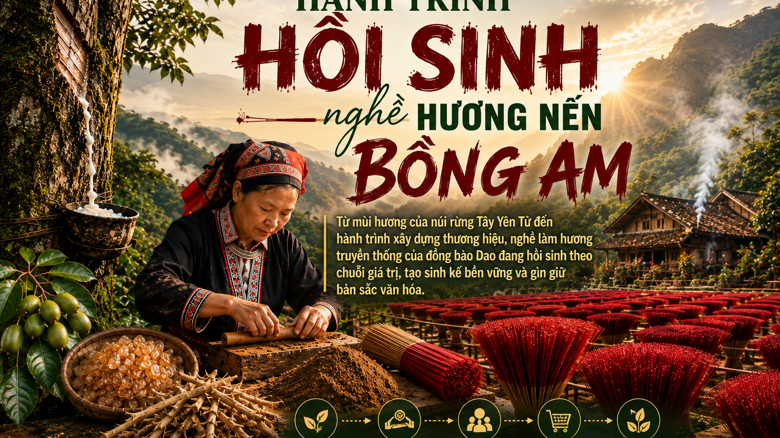 Hành trình hồi sinh nghề hương nến Bồng Am