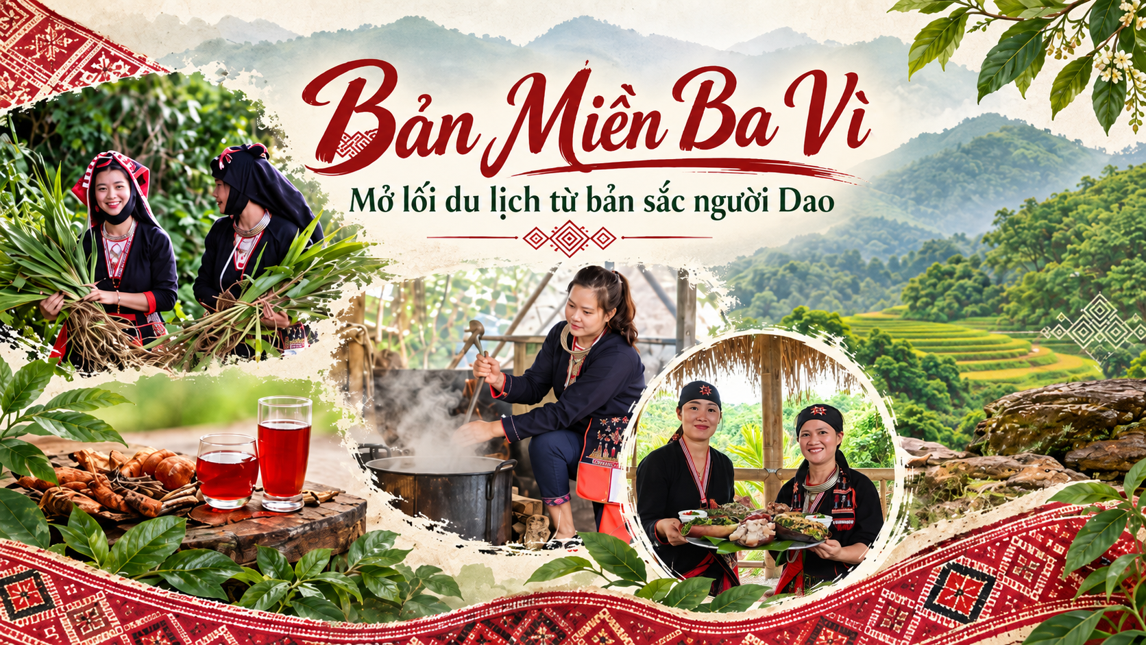 (Emagazine) Bản Miền Ba Vì: Mở lối du lịch từ bản sắc người Dao