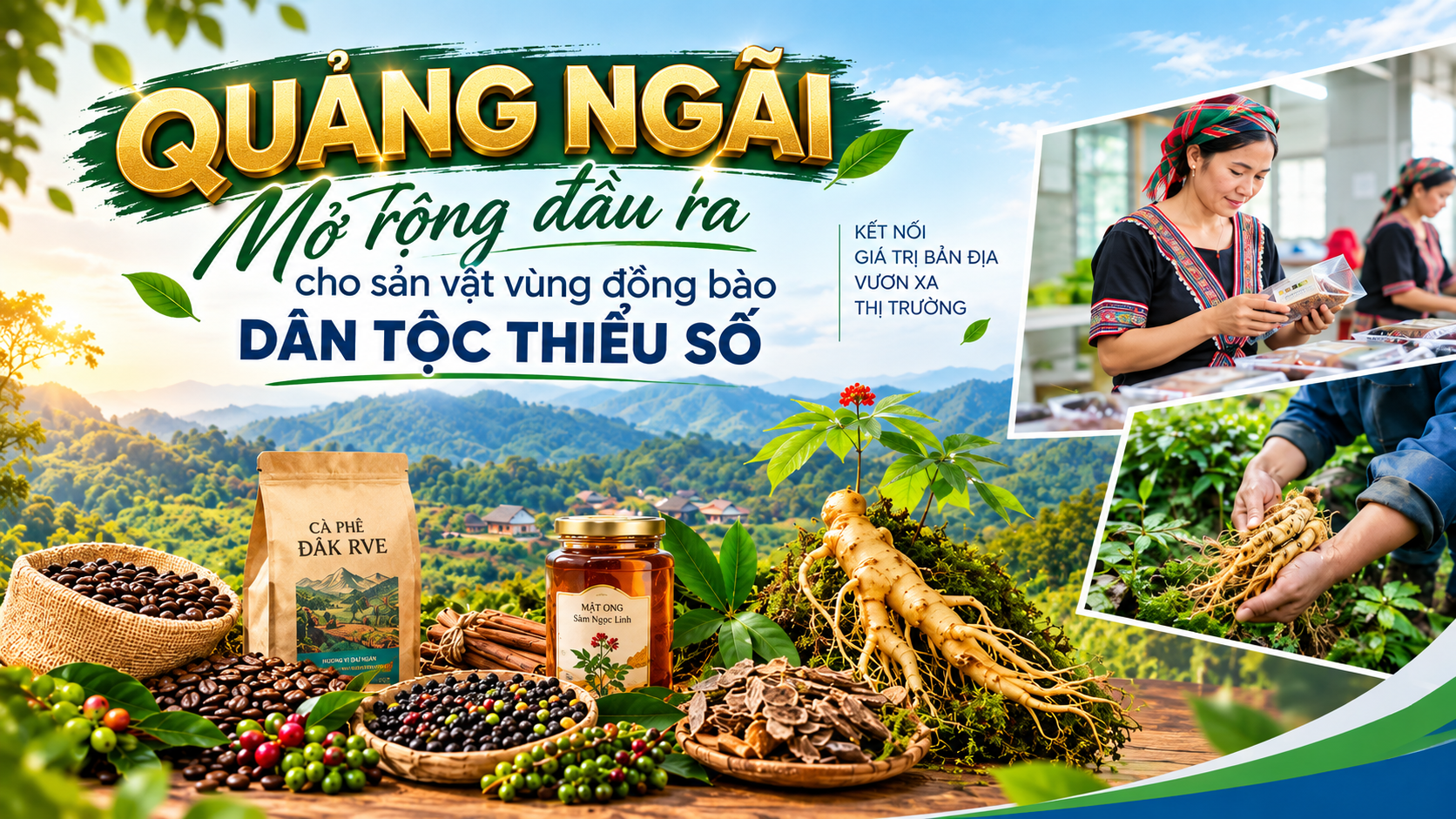 Quảng Ngãi mở rộng đầu ra cho sản vật vùng đồng bào dân tộc thiểu số