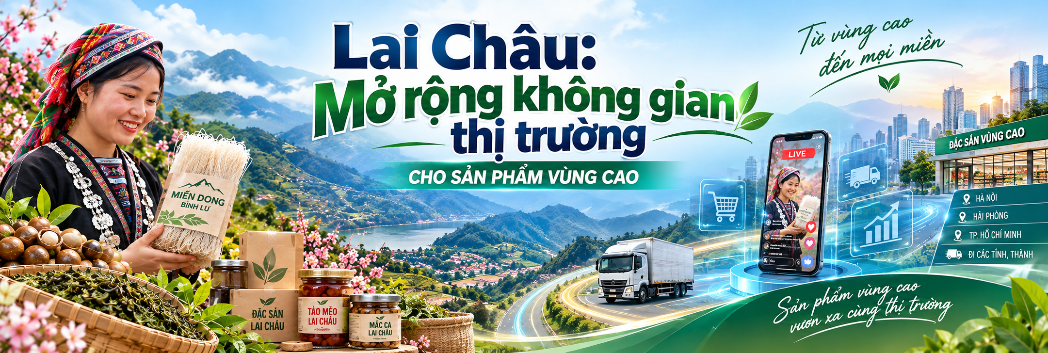 [eMagazine] Lai Châu: Mở rộng không gian thị trường cho sản phẩm vùng cao