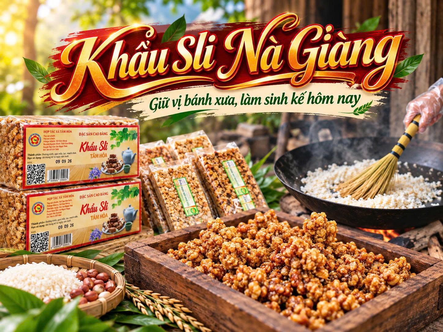 (Emagazine) Khẩu Sli Nà Giàng: Giữ vị bánh xưa, làm sinh kế hôm nay