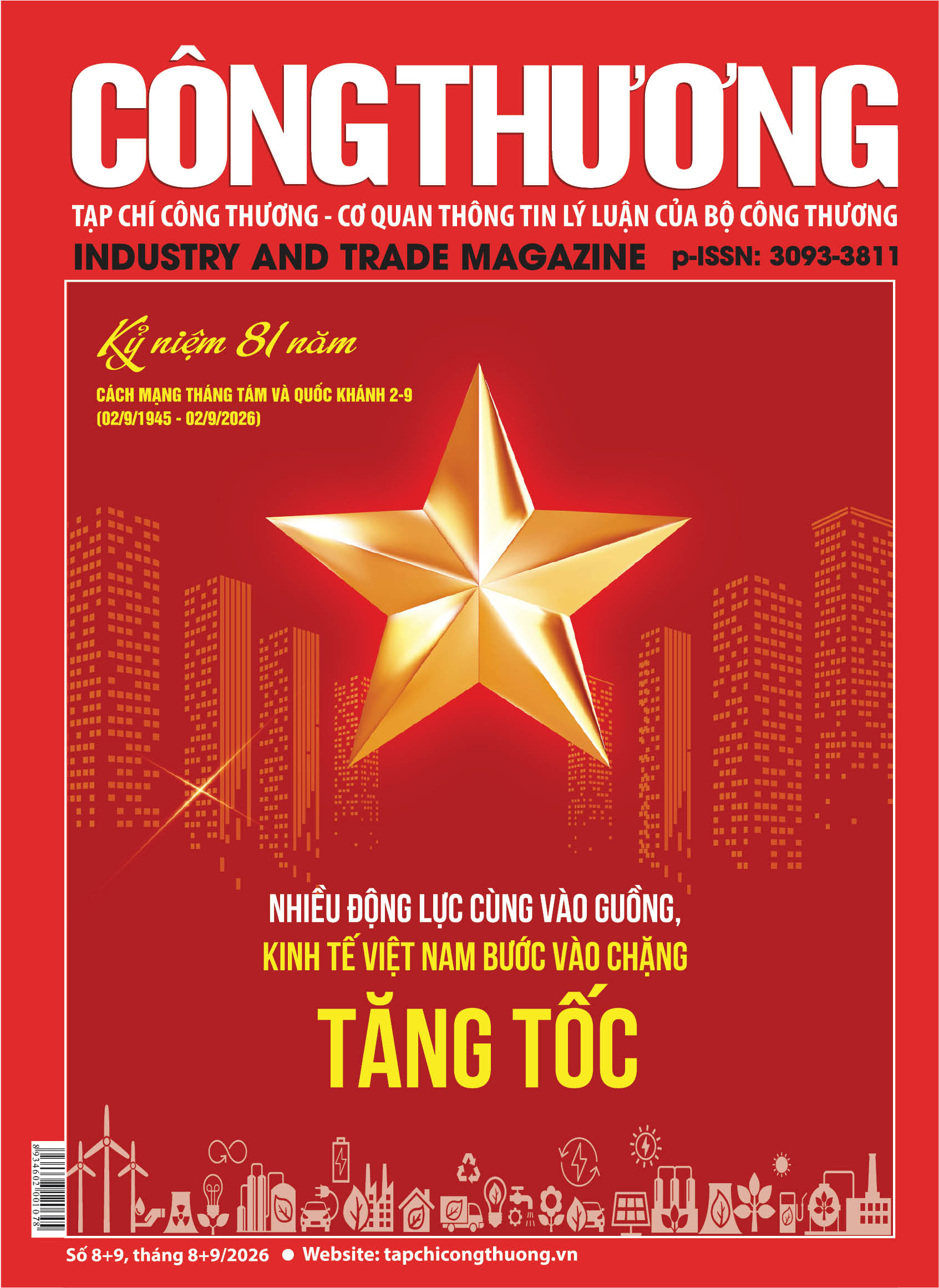 Tạp chí Công Thương số 8+9 năm 2026