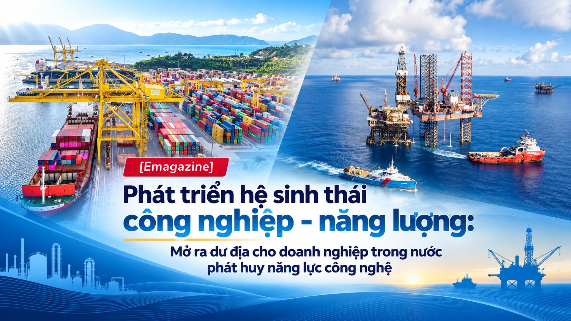 [Emagazine] Phát triển hệ sinh thái công nghiệp - năng lượng: Mở ra dư địa cho doanh nghiệp trong nước phát huy năng lực công nghệ