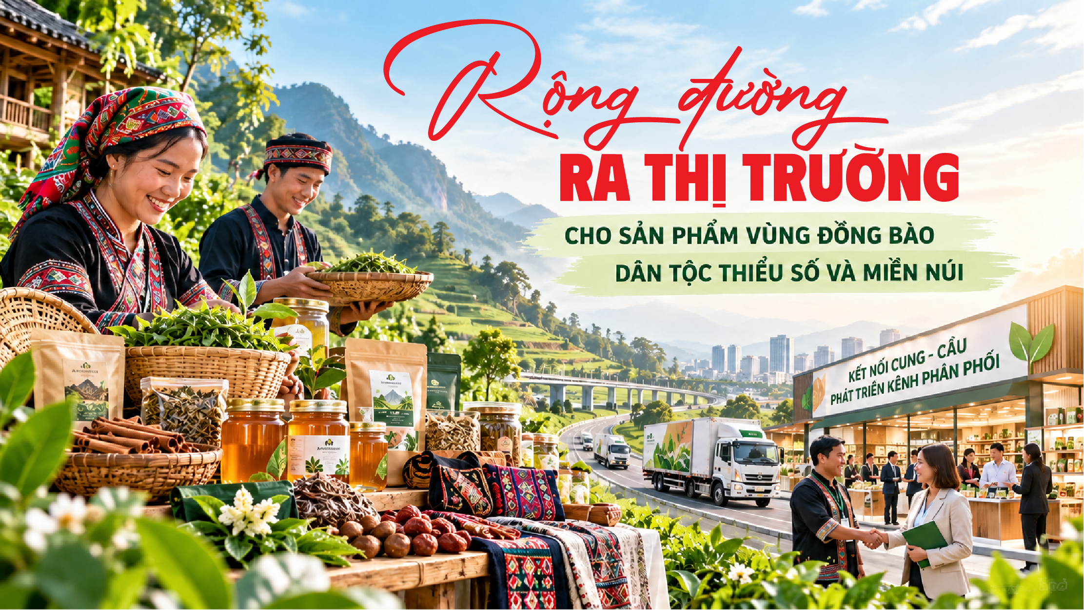 [eMagazine] Rộng đường ra thị trường cho sản phẩm vùng đồng bào dân tộc thiểu số và miền núi