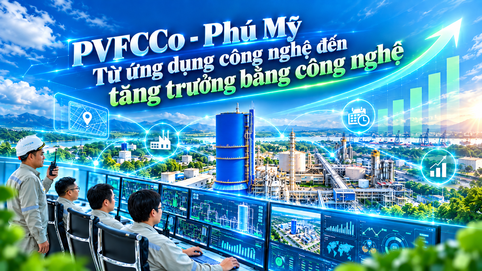 {Emagazine} PVFCCo - Phú Mỹ: Từ ứng dụng công nghệ đến tăng trưởng bằng công nghệ