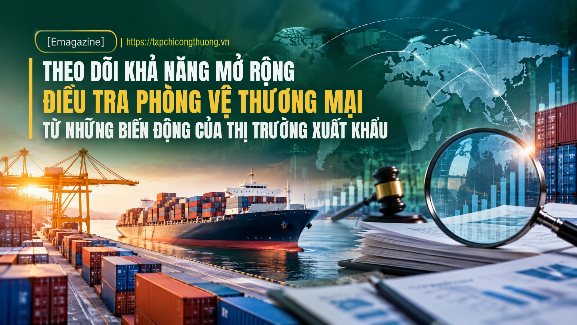 [Emagazine] Theo dõi khả năng mở rộng điều tra phòng vệ thương mại từ những biến động của thị trường xuất khẩu