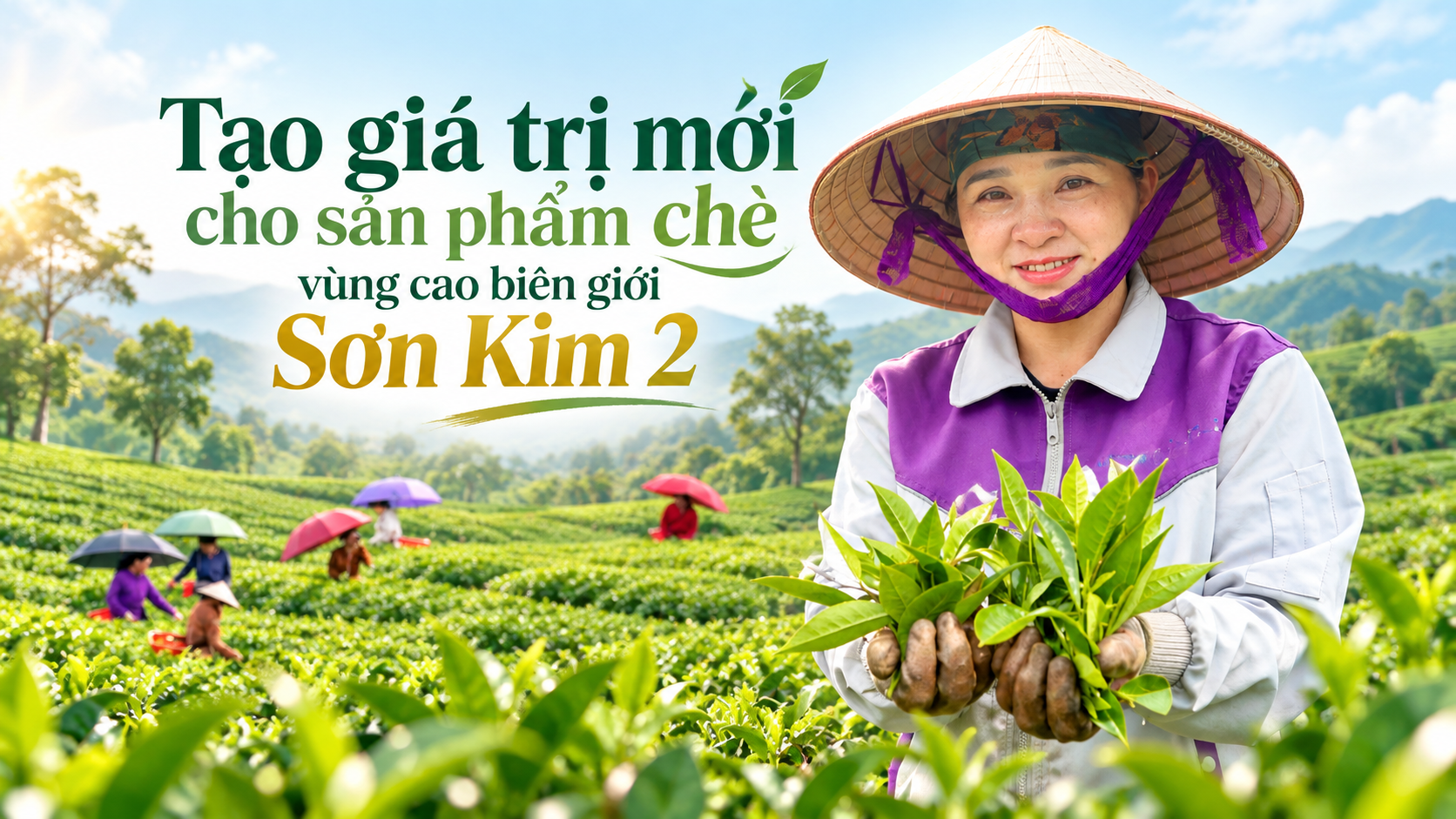 [eMagazine] Tạo  giá trị mới cho sản phẩm chè vùng cao biên giới Sơn Kim 2