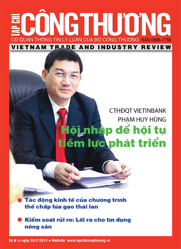 Tạp chí Công Thương số 8. Xuất bản tháng 7/2013
