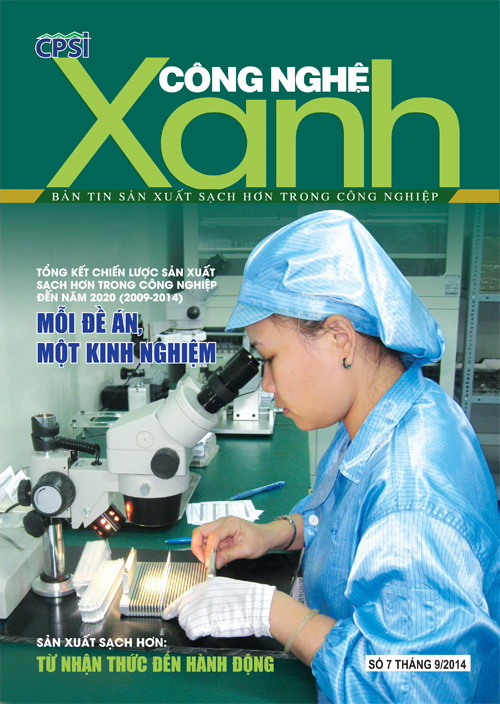 Công nghệ xanh số 7 tháng 9/2014