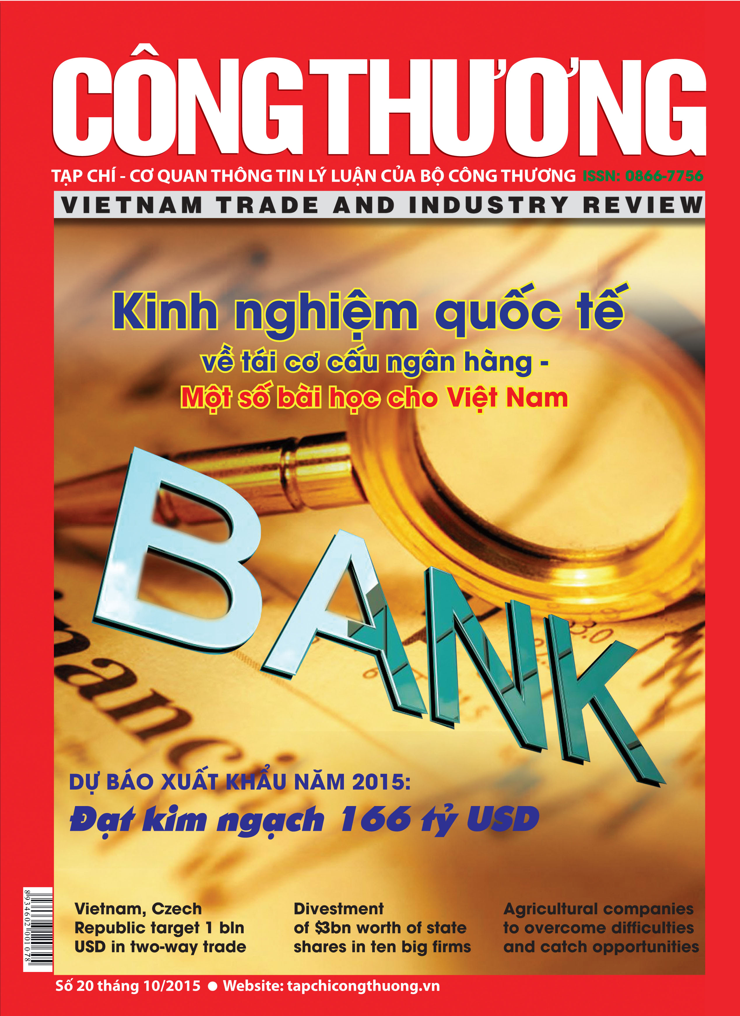 Tạp chí Công Thương số 20/2015