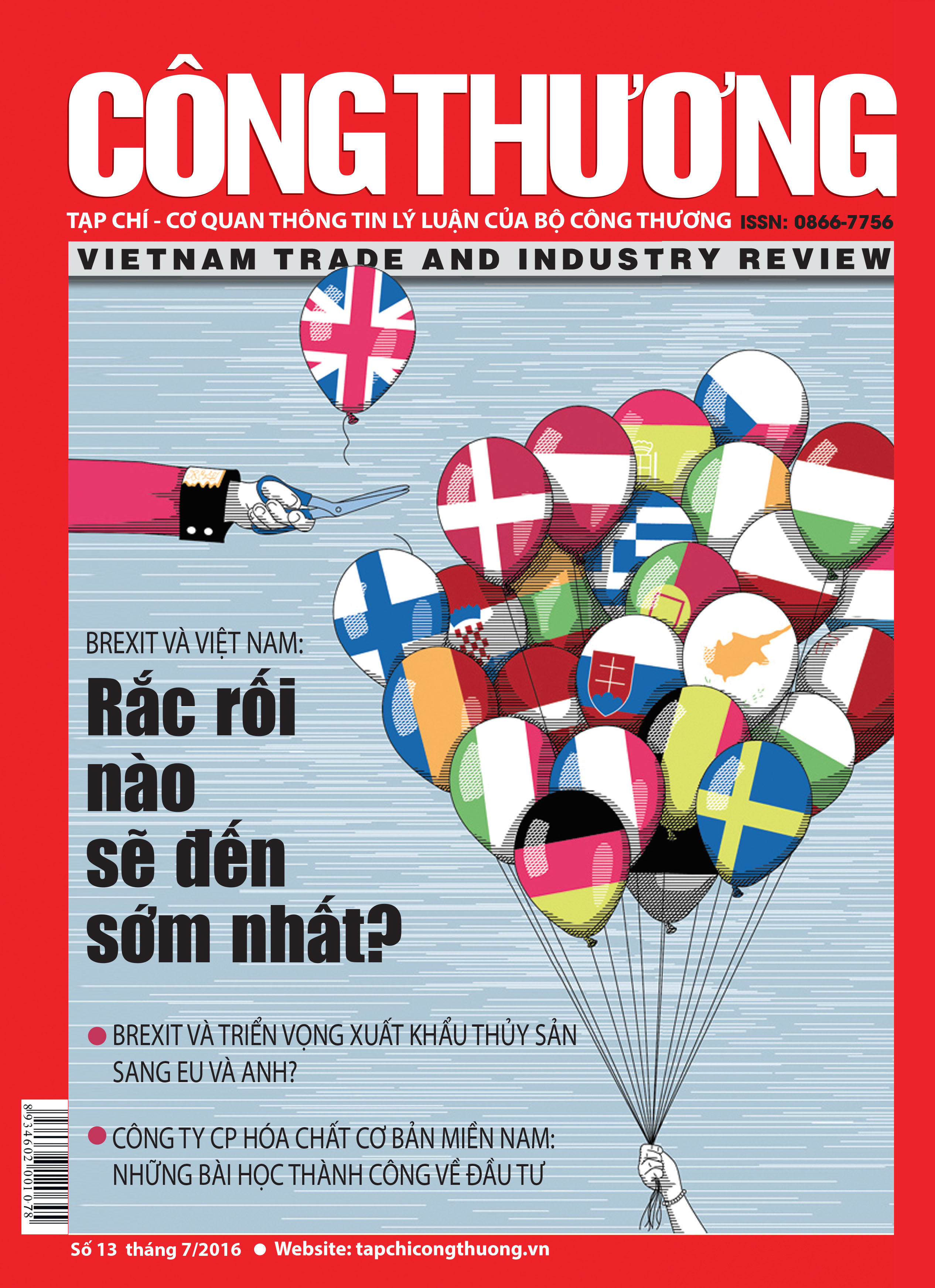 Tạp chí Công Thương số 13/2016