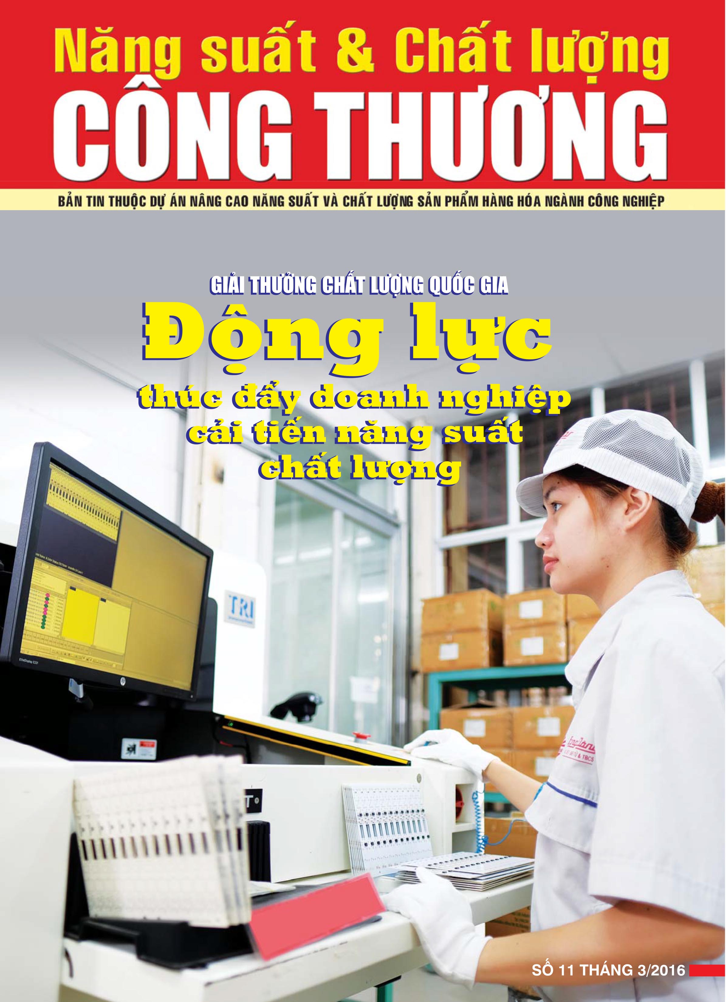 Năng suất chất lượng số 11 tháng 3 năm 2016