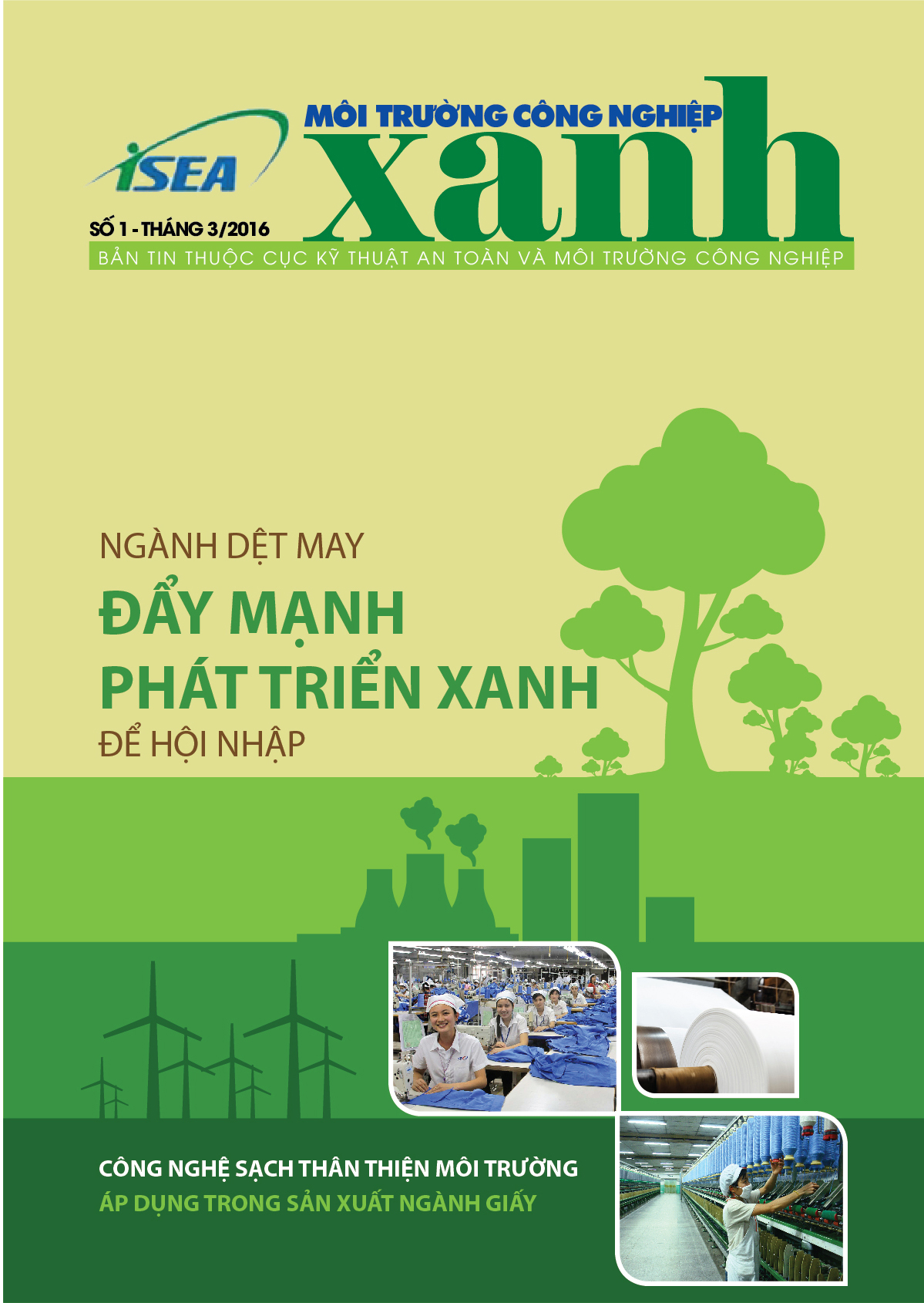 Môi trường công nghiệp xanh số 1 năm 2016
