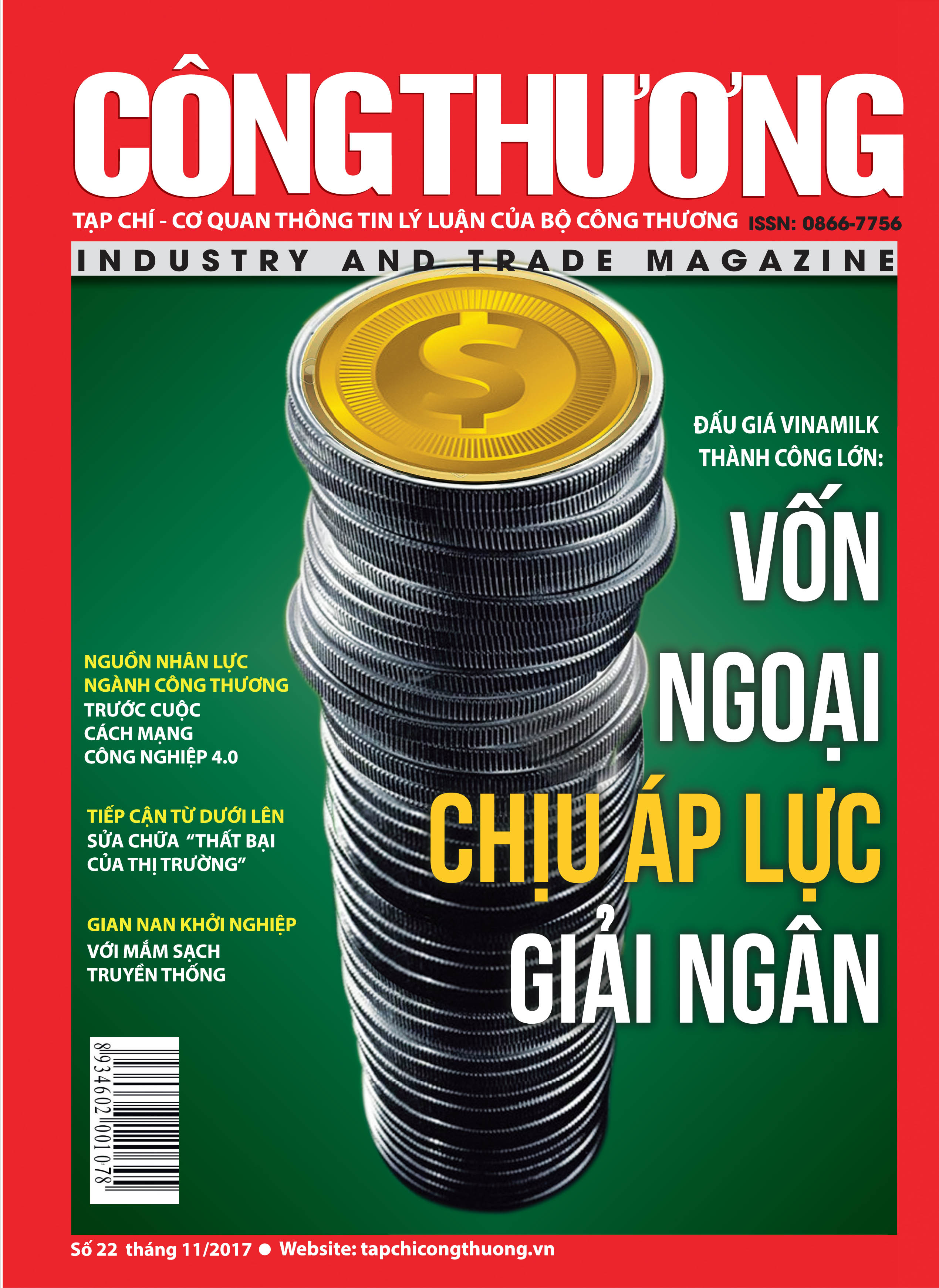 Tạp chí Công Thương số 22 năm 2017