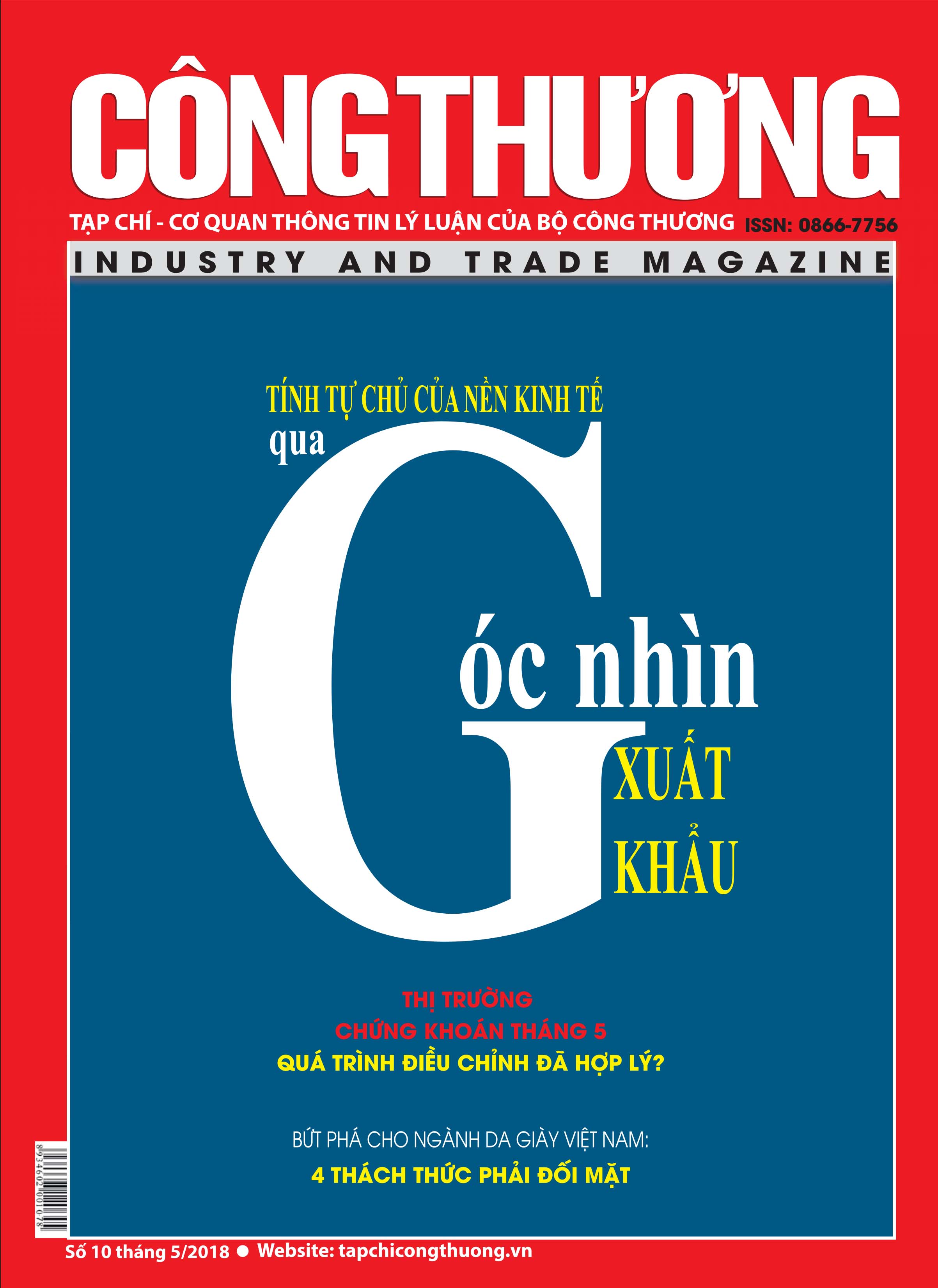 Tạp chí Công Thương số 10 năm 2018