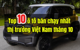 Top 10 ô tô bán chạy nhất thị trường Việt Nam tháng 10/2025