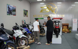 Showroom xe máy Phương Nam Cà Mau khai trương, ra mắt Honda Square X125