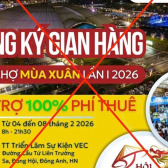 Bộ Công Thương cảnh báo thông tin không xác thực về Hội chợ Mùa Xuân 2026