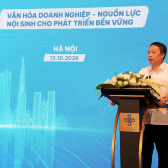 Diễn đàn Văn hóa Doanh nghiệp Việt Nam 2026: Phát huy nguồn lực nội sinh, nâng cao năng lực cạnh tranh
