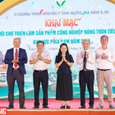 Hội chợ công nghiệp nông thôn phía Nam: Mở rộng thị trường, tăng cường liên kết