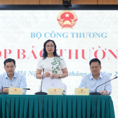 [CHÙM ẢNH] Họp báo thường kỳ Bộ Công Thương Quý III/2026