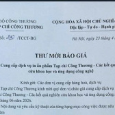 TẠP CHÍ CÔNG THƯƠNG MỜI BÁO GIÁ CUNG CẤP DỊCH VỤ IN ẤN