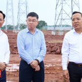 [TIN ẢNH] Kiểm tra thực địa dự án Trạm biến áp 500 kV Bắc Ninh và đường dây đấu nối