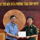 Hiệp hội Thuốc lá Việt Nam trao thưởng lực lượng Bộ đội Biên phòng tỉnh Tây Ninh