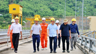 Bộ Công Thương kiểm tra công tác đánh giá an toàn đập, hồ chứa tại Thủy điện Trung Sơn