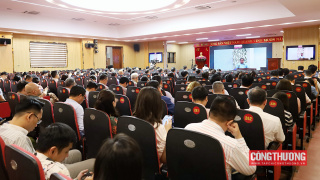 Đảng ủy Bộ Công Thương tham dự Hội nghị toàn quốc quán triệt Nghị quyết 10-NQ/TW về phát triển kinh tế có vốn đầu tư nước ngoài